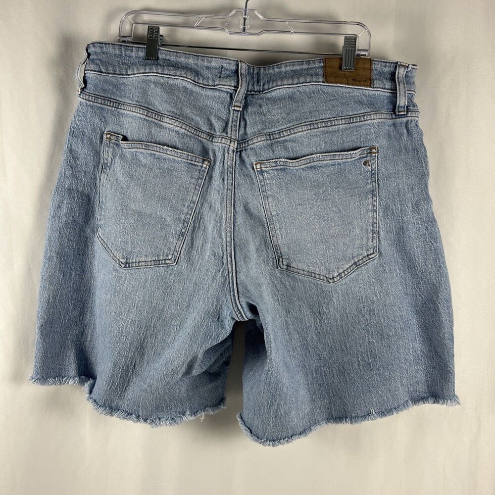 Madewell Denim Shorts Curvy Perfect Vintage Blue 16W inseam 10in waist 39-40in - Picture 3 of 6